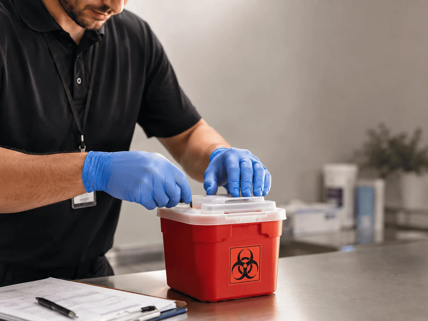 Why choose Sharps Waste Disposal in Evart, MI
